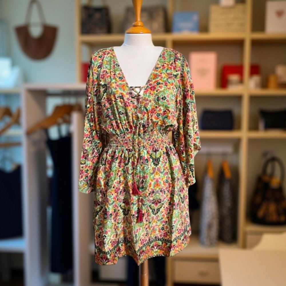 Anthropology dress made by Raga Jai Kimono Dress Large NWT - Picture 14 of 14